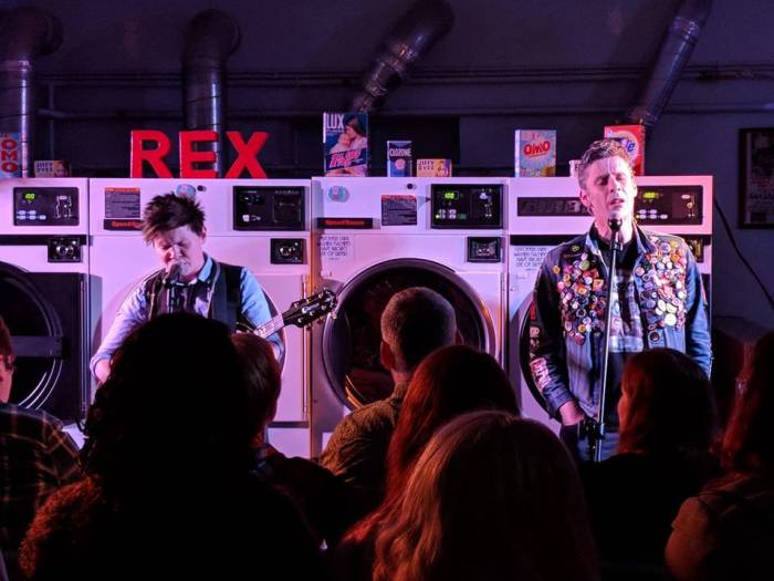 Grace and Joe singing Durham 2019